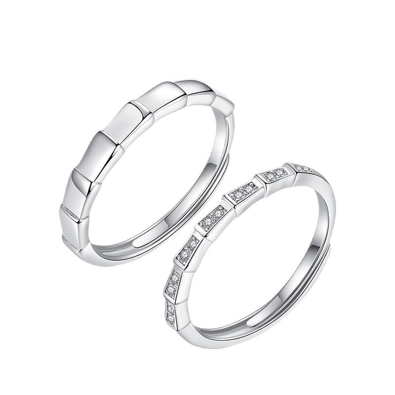 Childhood sweetheart couple ring