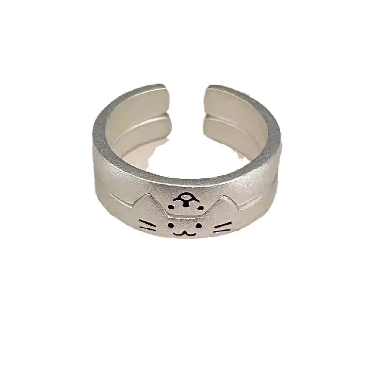 Cat and Puppy Couple Rings