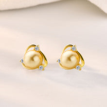 French retro 925 gold earrings