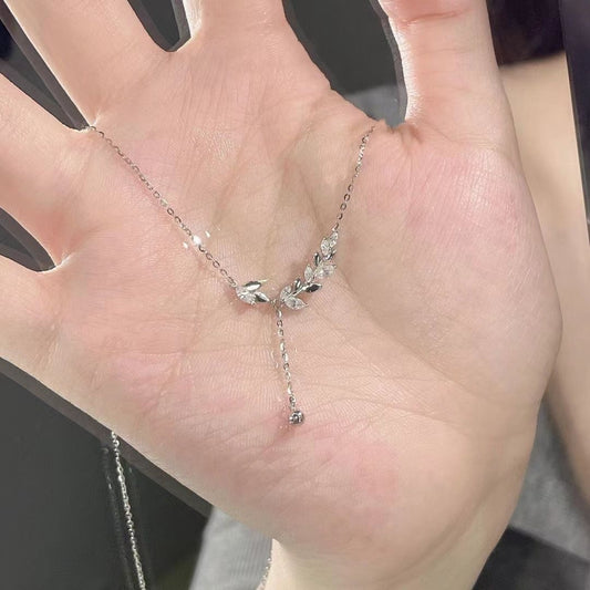 Sui Sui Peace Tassel Wheat Ear Necklace