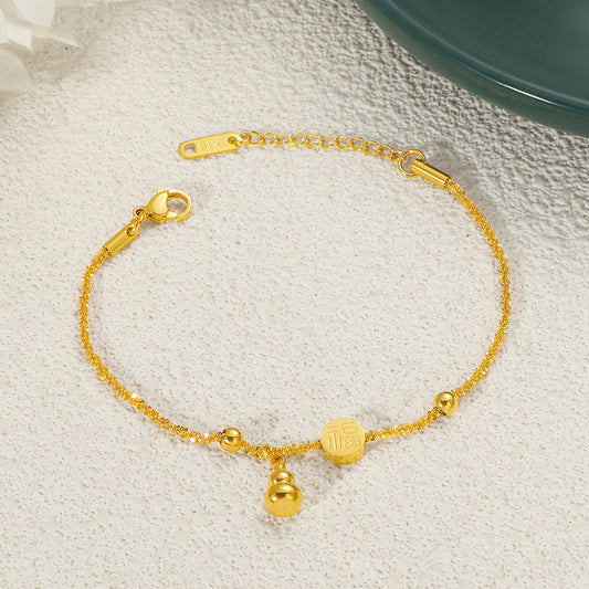 blessing word gourd bracelet peace blessing pendant