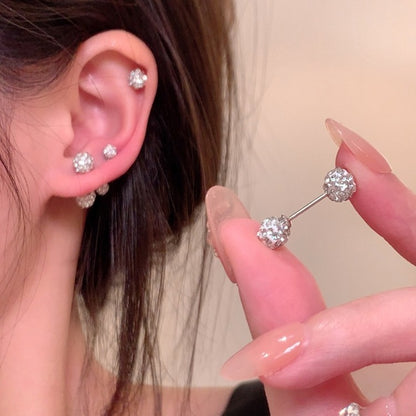 Silver needle ear piercing ear acupuncture niche