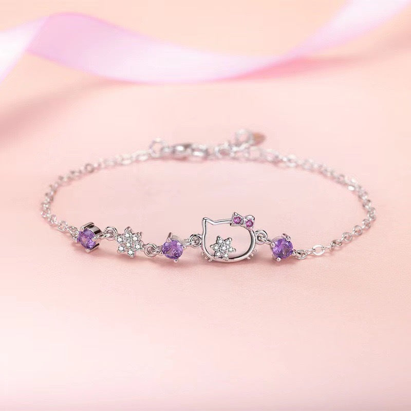 Sweet and cute cat bracelet