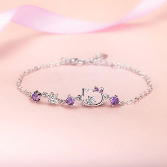 Sweet and cute cat bracelet