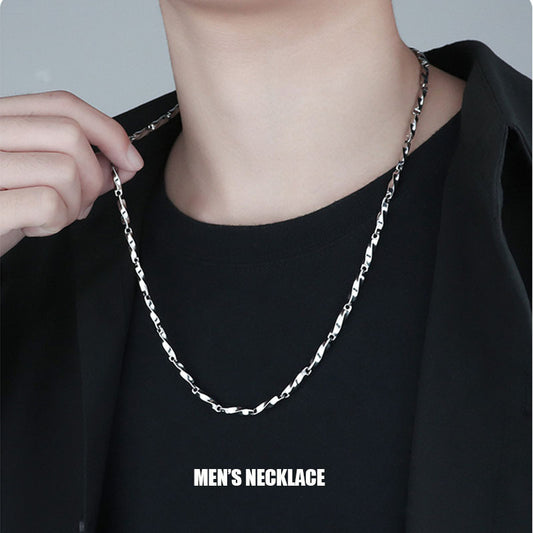 Mobius Titanium Steel Necklace