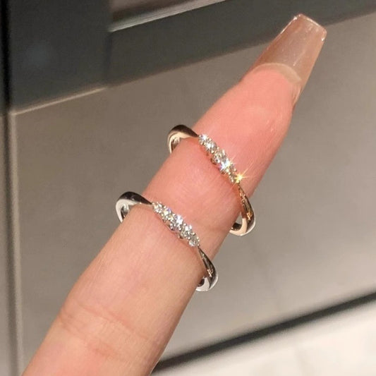 Diamond Hoop Ring
