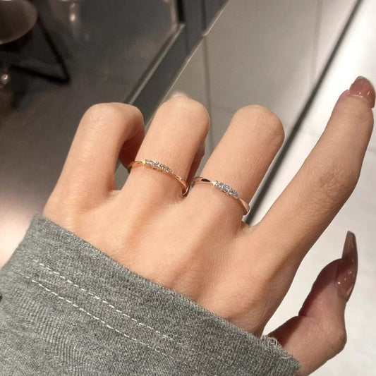Diamond Hoop Ring