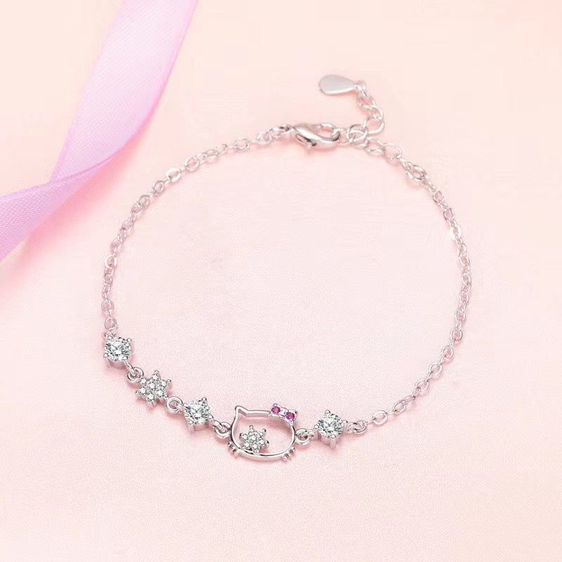 Sweet and cute cat bracelet