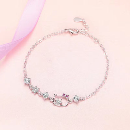 Sweet and cute cat bracelet