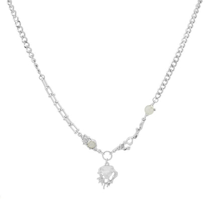 Flame Moonstone Necklace