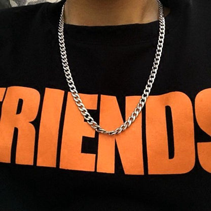 Thick Cuban Chain Necklace