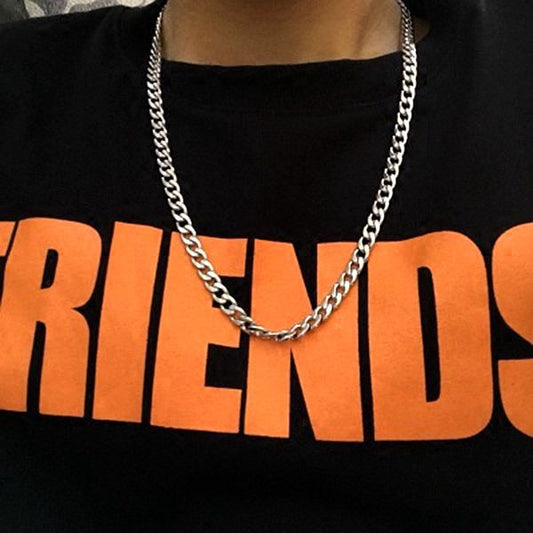 Thick Cuban Chain Necklace