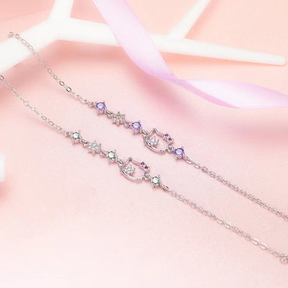 Sweet and cute cat bracelet