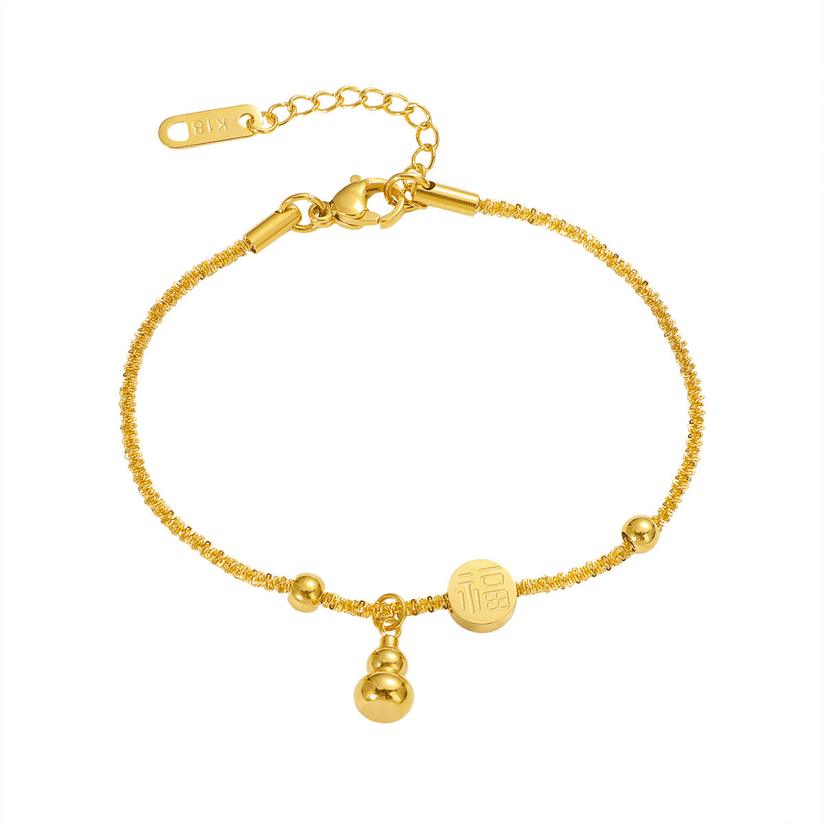 blessing word gourd bracelet peace blessing pendant