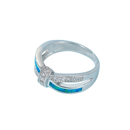 Opal Stripe Ring