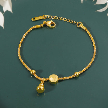 blessing word gourd bracelet peace blessing pendant