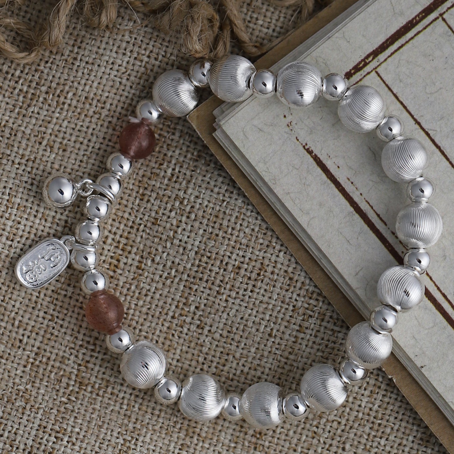 Fortune Car Flower Bead Bracelet