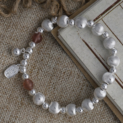 Fortune Car Flower Bead Bracelet