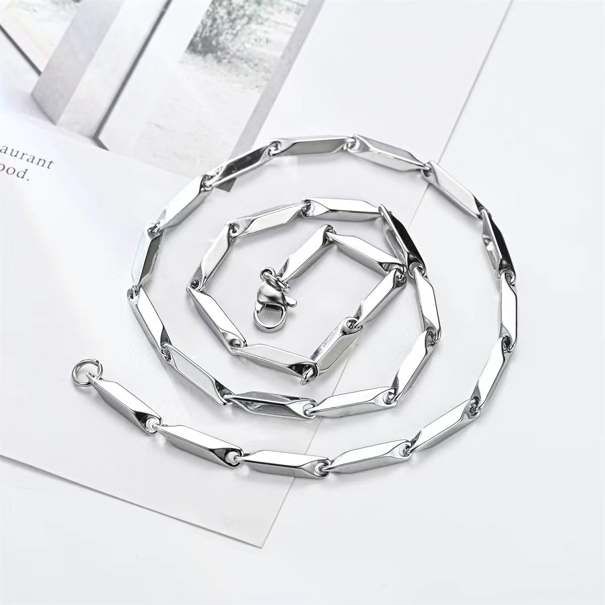 Mobius Titanium Steel Necklace