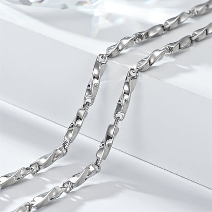 Mobius Titanium Steel Necklace